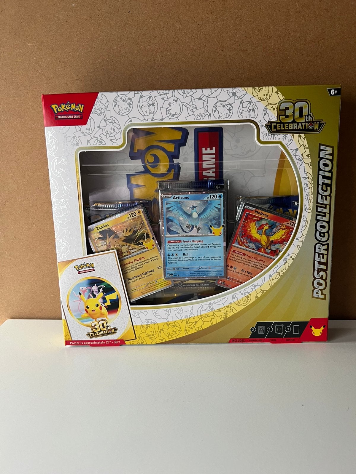 Boîte à affiches anniversaire Pokemon 30, Enlèvement ou Envoi, Neuf
