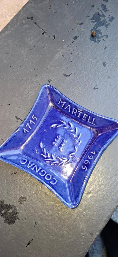 Cendrier vintage Martell Cognac 250 ans à partir de 1965, Enlèvement ou Envoi