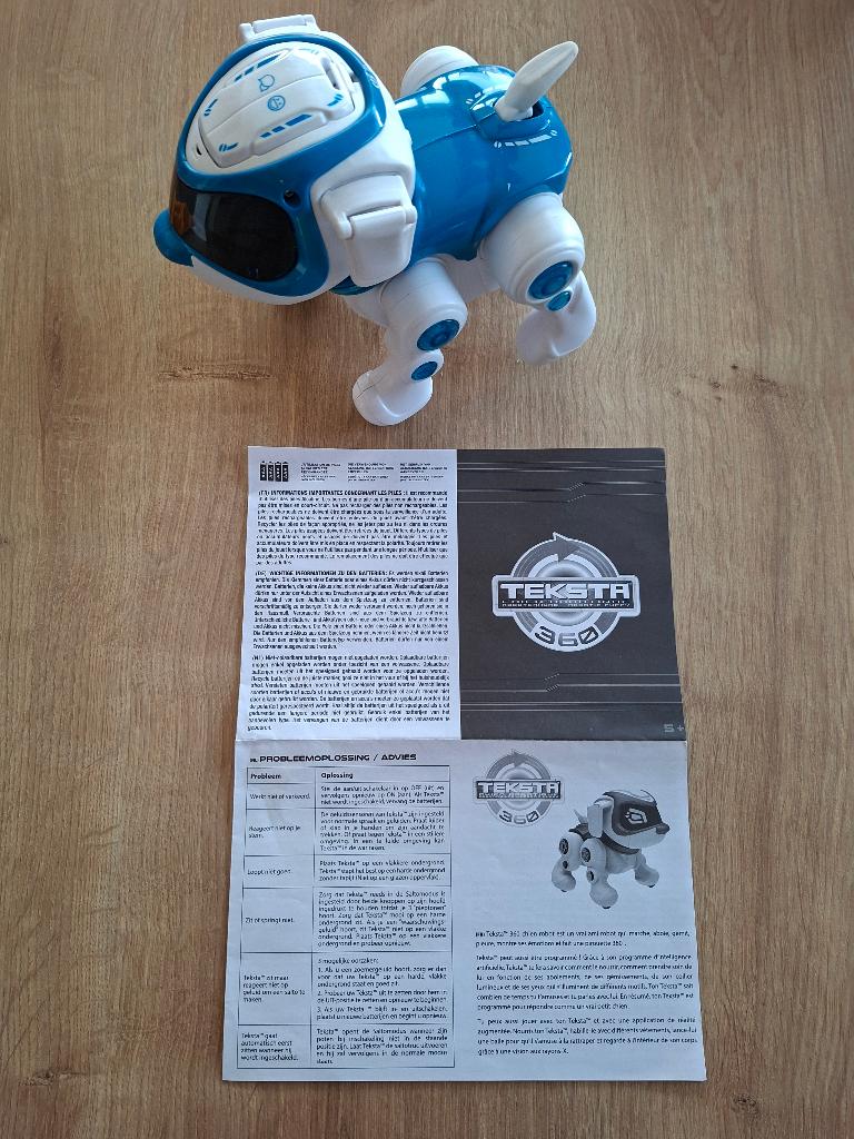 Teksta Robot puppy speelgoed, Kinderen en Baby's, Ophalen of Verzenden, Gebruikt, 4 tot 6 jaar