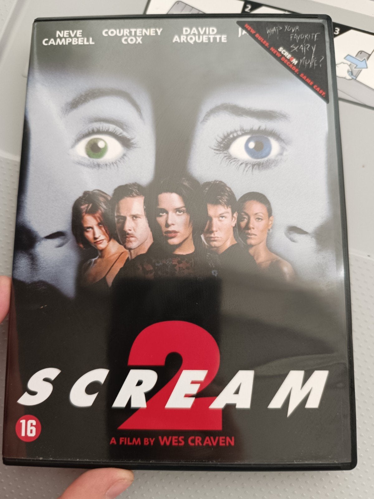 Dvd Scream 2, Cd's en Dvd's, Dvd's | Horror, Vanaf 16 jaar, Ophalen of Verzenden, Gebruikt, Engels