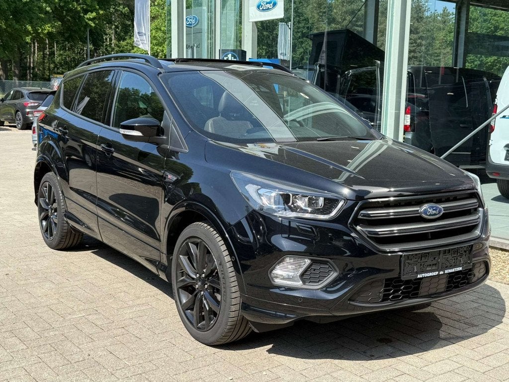 Ford Kuga St-Line - Pano - Automaat - Blackpack, Achat, Euro 6, Alcantara, Noir