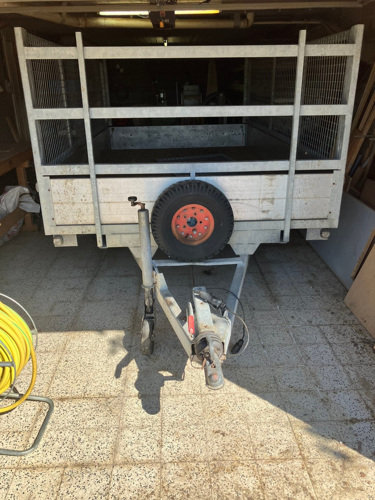 Aanhangwagen 2000kg, Auto diversen, Aanhangers en Bagagewagens, Ophalen, Gebruikt