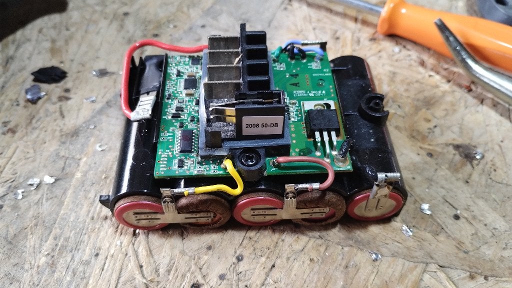 Réparation de batteries au lithium, Ophalen