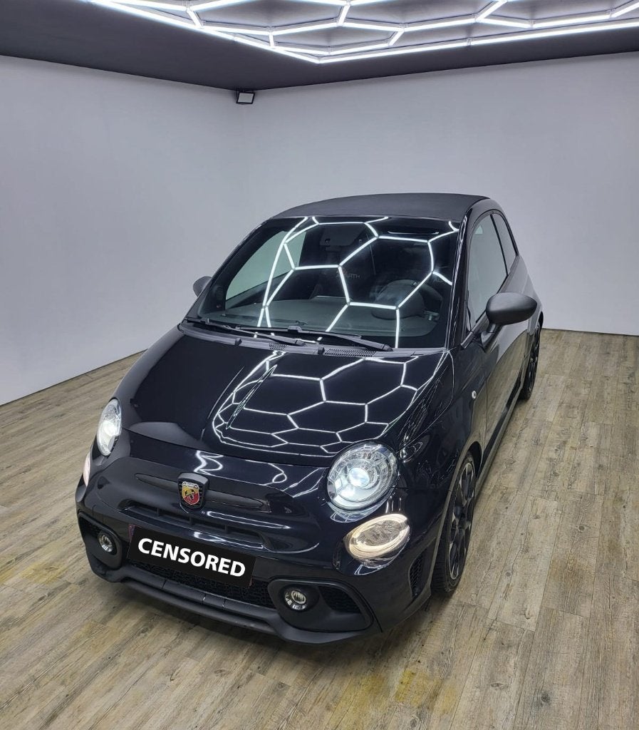 Abarth 595C Competizione, Auto's, Cabriolet, Leder en Stof, Zwart, Handgeschakeld