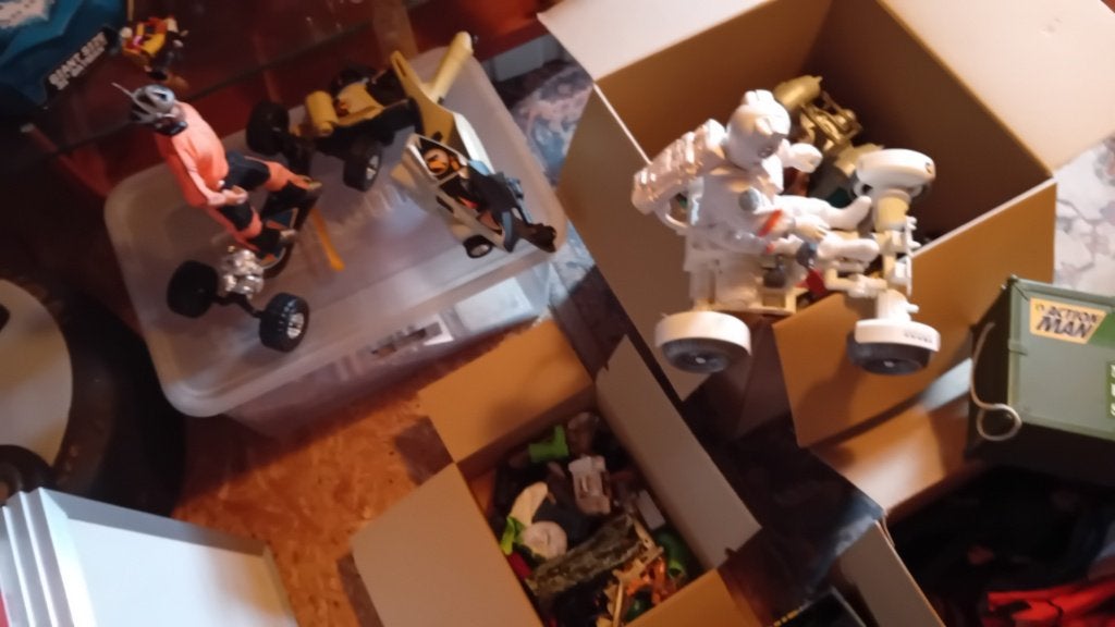 groot lot action man, Ophalen, Zo goed als nieuw