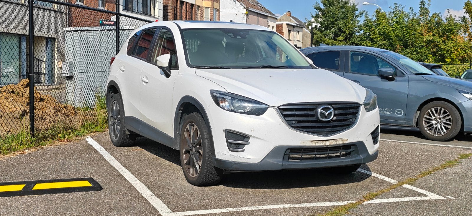 Mazda CX5 Automaat Euro 6b, Auto's, Mazda, Dealer onderhouden, Wit, Leder, Particulier