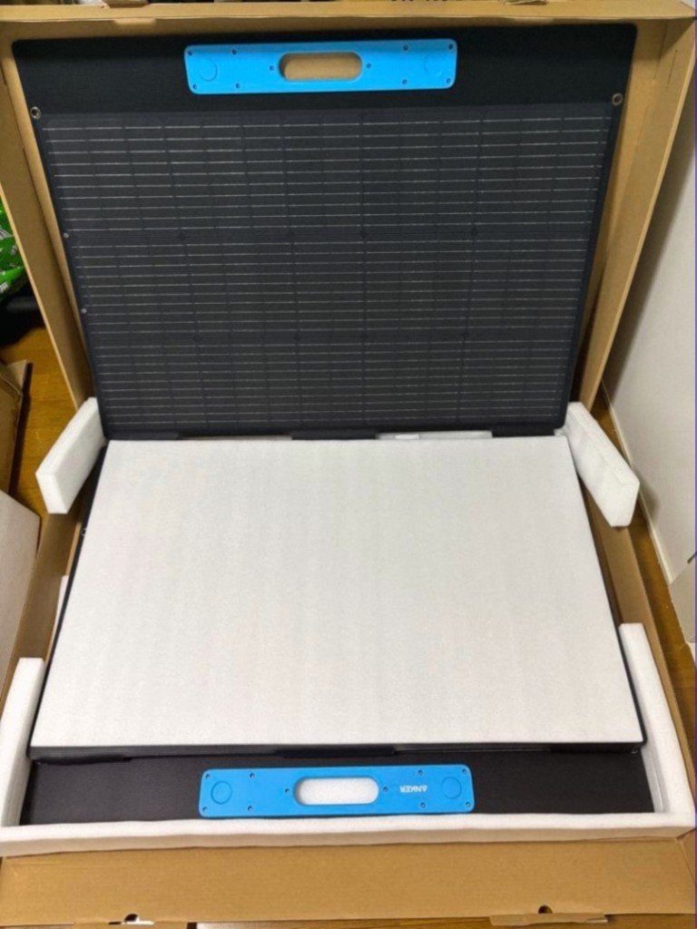 ANKER SOLIX Solar Panel 400W, Doe-het-zelf en Bouw, Ophalen of Verzenden, Zo goed als nieuw, Paneel, 200 wattpiek of meer