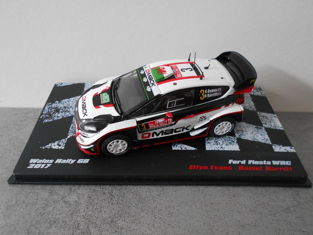 Ford Fiesta WRC-Rallye du Pays de Galles de Grande-Bretagne, Enlèvement, Neuf, Voiture
