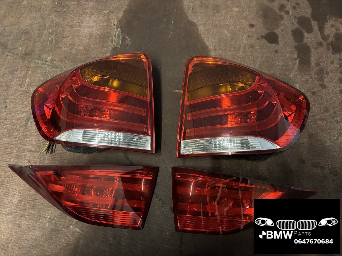 Set LED achterlicht Bmw X1 E84 LCI, Gebruikt, -, -, Ophalen of Verzenden