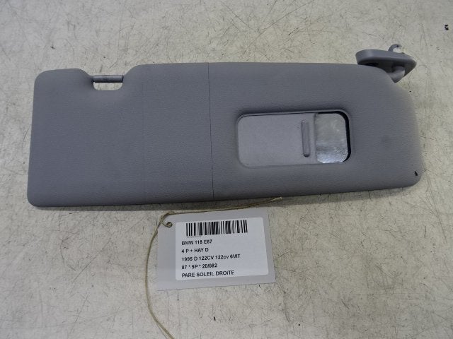 ZONNEKLEP RECHTS BMW 1 serie (E81) (01-2006/09-2012), Auto-onderdelen, Gebruikt, BMW
