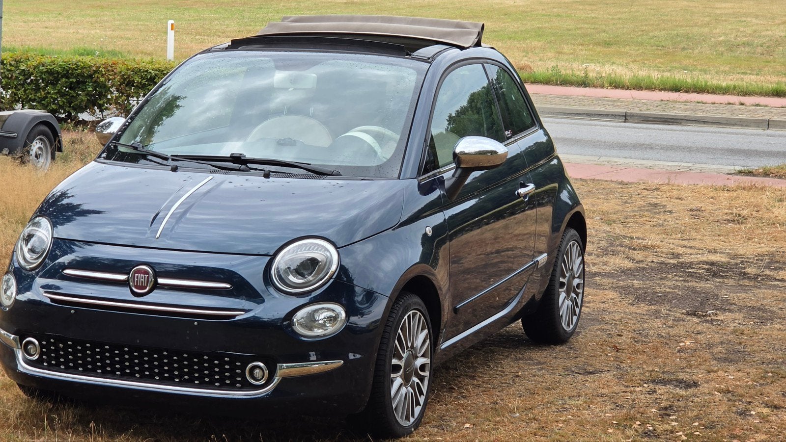 fıat 500 cabrıo1.2 benzıne bj 2017 euro6b blanco gekeurd, Auto's, Particulier, Te koop
