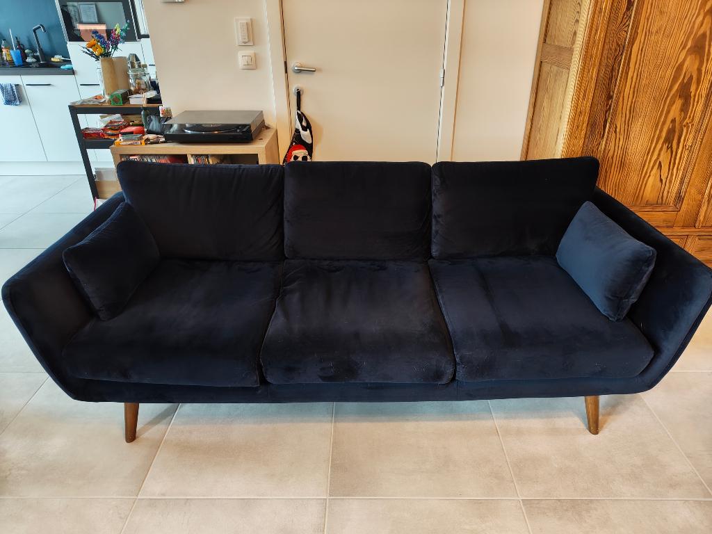3,5 Zitzetel | Model Sigrid, Huis en Inrichting, Ophalen, Driepersoons, Zo goed als nieuw, Rechte bank