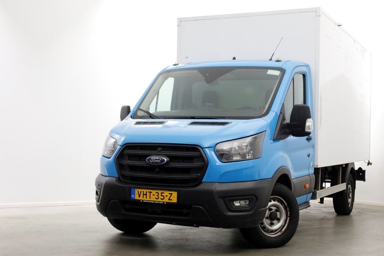 Ford Transit 350 2.0 TDCI 130pk E6 Bakwagen met achterdeuren, Bedrijf, Parkeersensor, Ford, Onderhoudsboekje