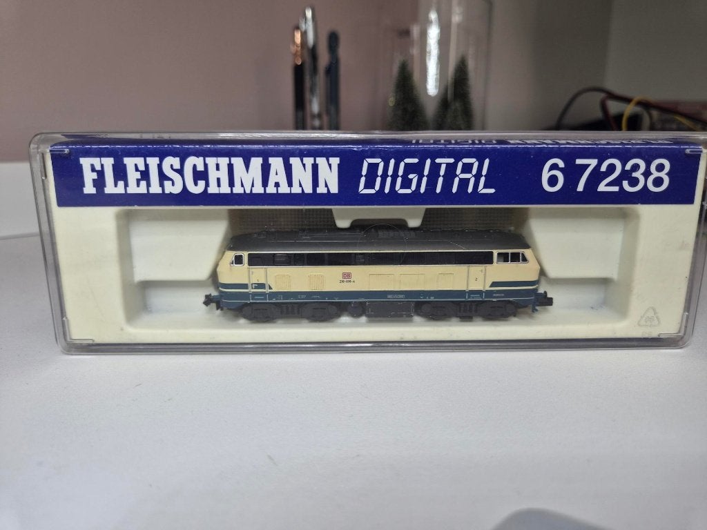 Fleischmann 6 7238 Br218 DCC, Hobby & Loisirs créatifs, Trains miniatures | Échelle N, Comme neuf, Locomotive, Fleischmann, Enlèvement ou Envoi