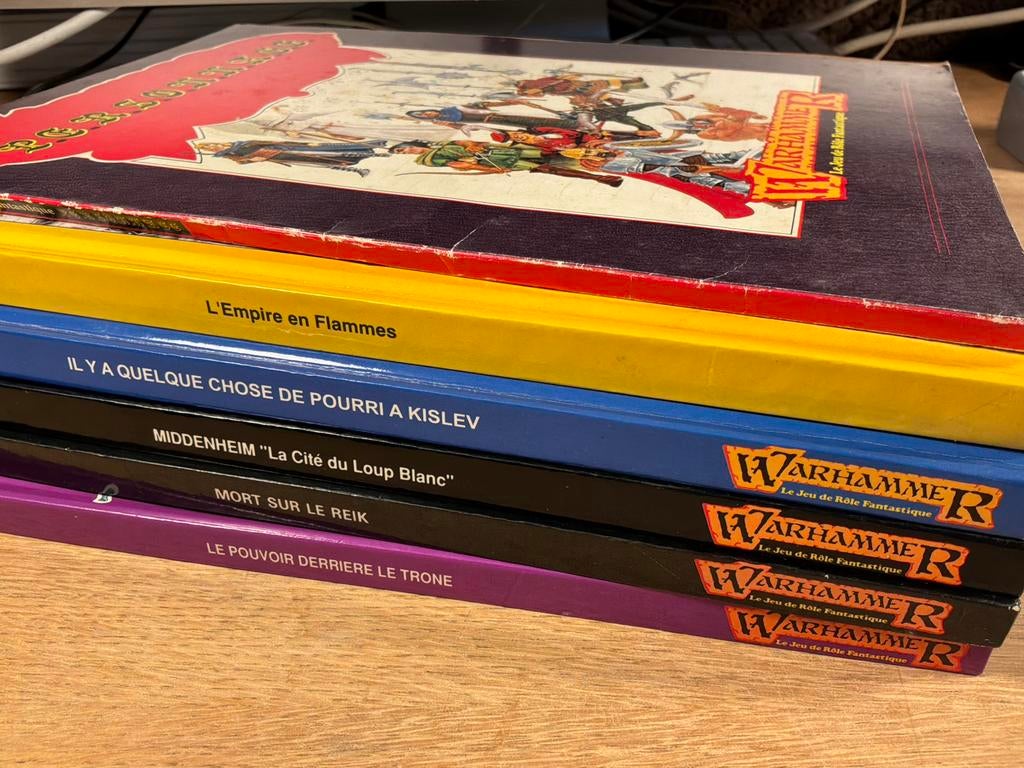 Warhammer jdr lot de scénarios, Hobby & Loisirs créatifs, Enlèvement, Utilisé