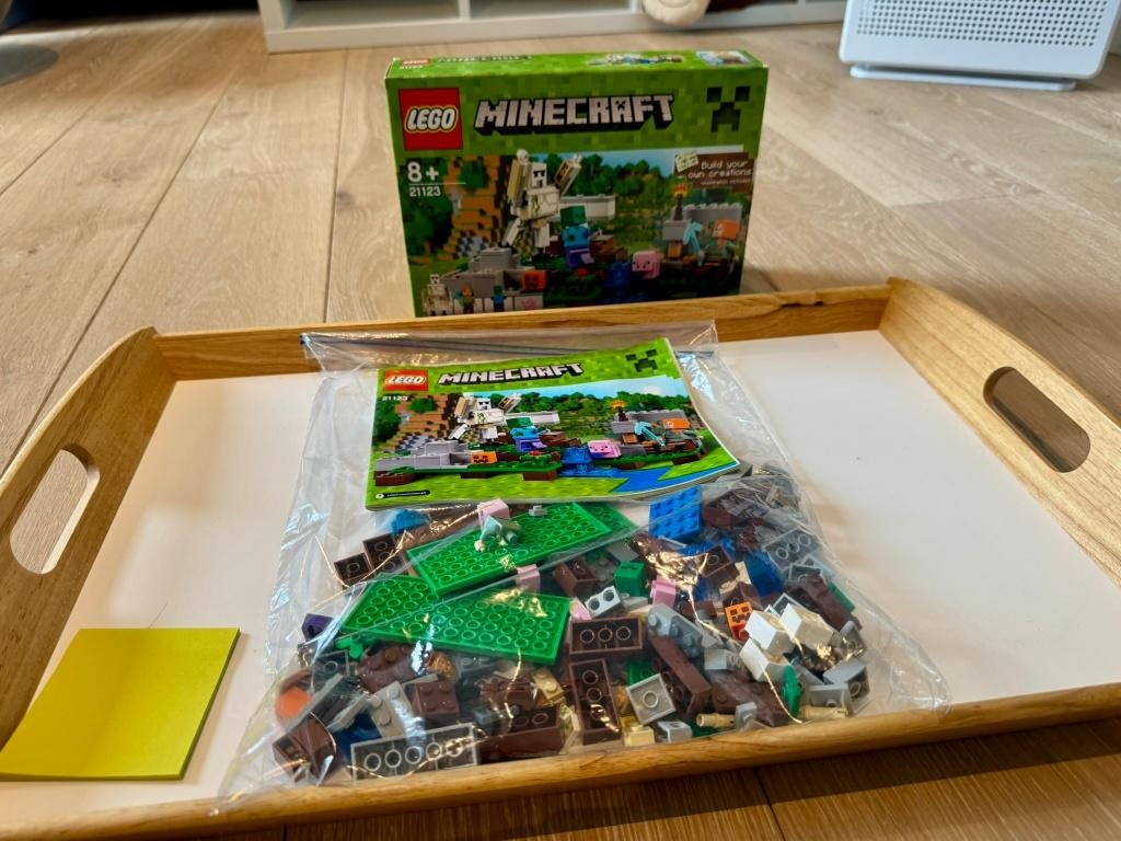 Lego Minecraft, Ophalen, Compleet, Gebruikt, Minecraft