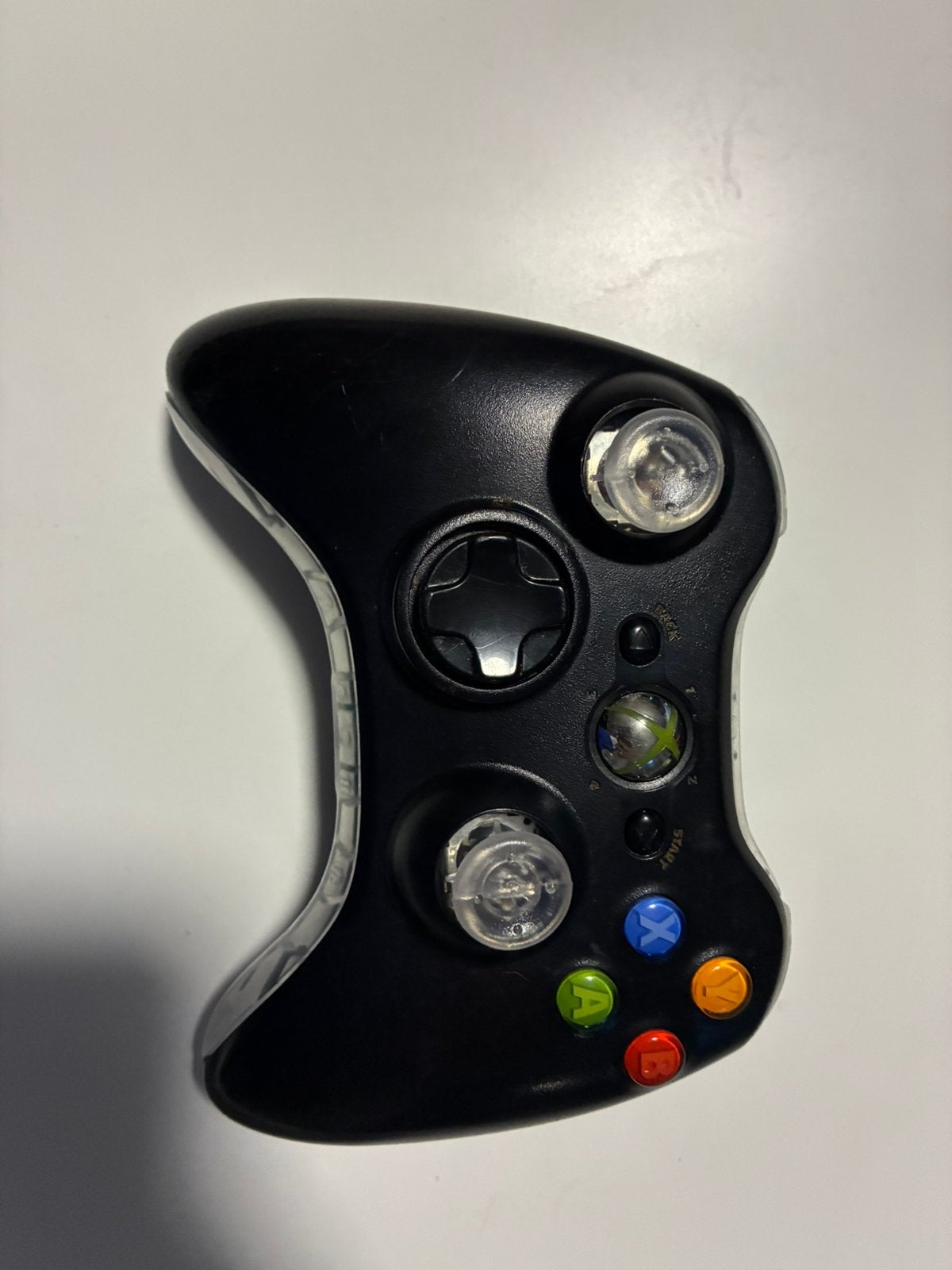 Zwarte Xbox 360 Controller - Gebruikt, Ophalen of Verzenden, Zo goed als nieuw