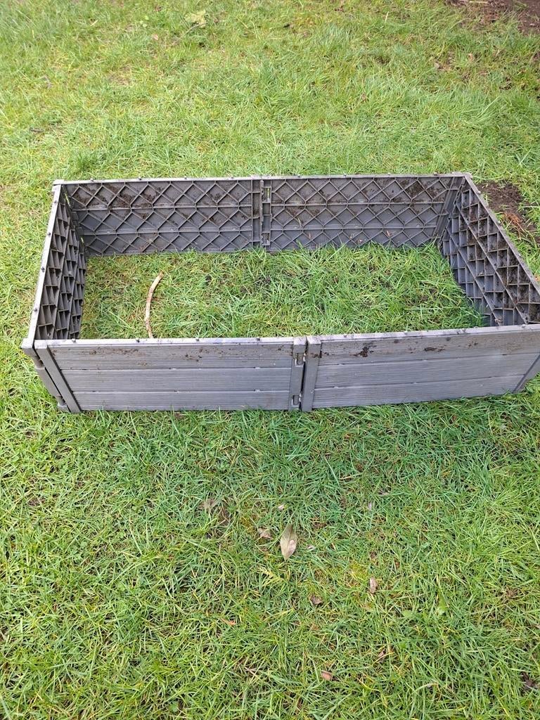 Moestuinbak, Tuin en Terras, Ophalen, Kunststof, Gebruikt, Minder dan 30 cm