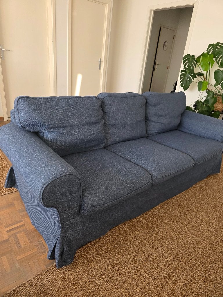 IKEA Ektorp sofas – 2-seater and 3-seater, Maison & Meubles, Enlèvement, Comme neuf, Tissus