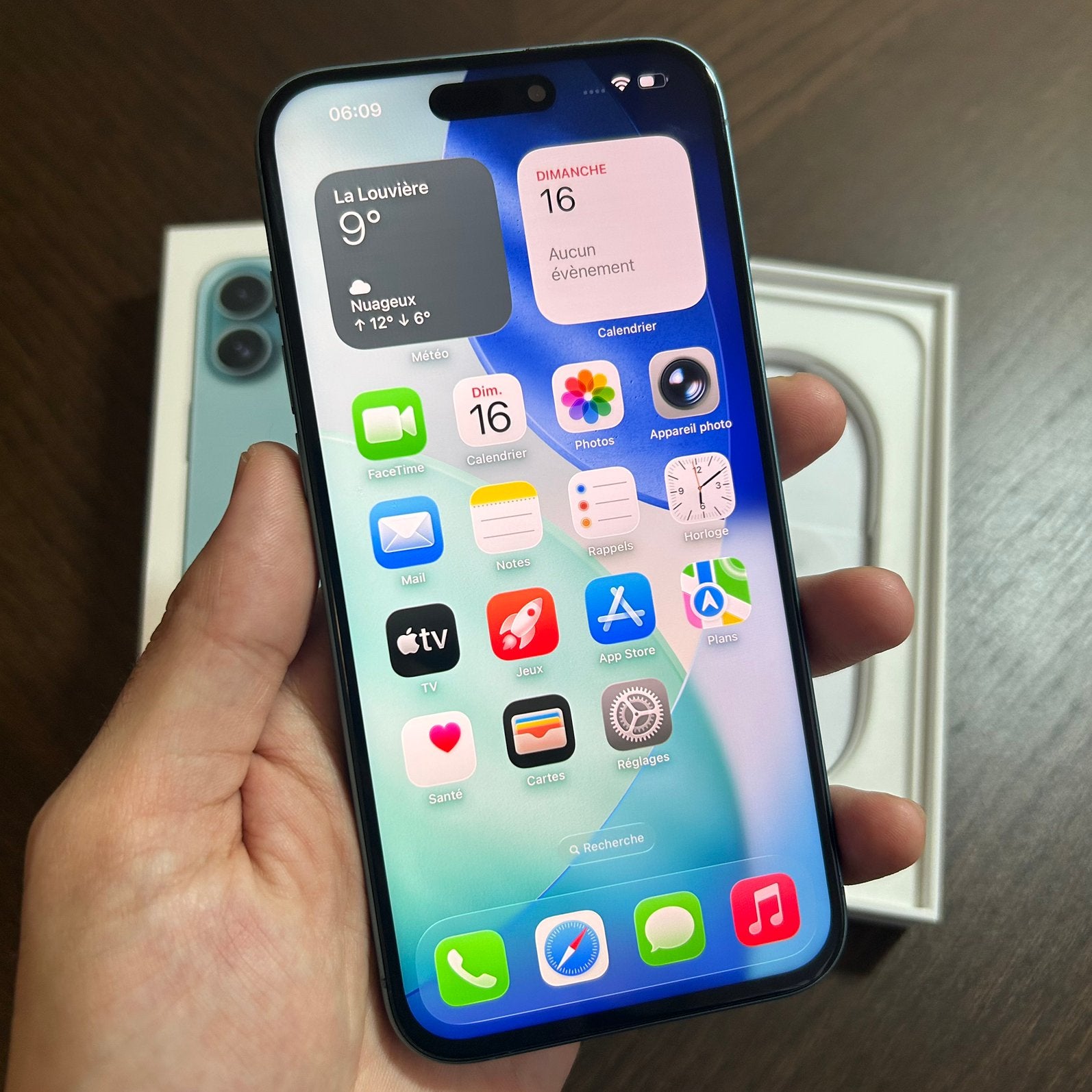 iPhone 16 Plus + garantie en 95% batterij, Telecommunicatie, Mobiele telefoons | Apple iPhone, Ophalen, 128 GB, IPhone 16 Plus