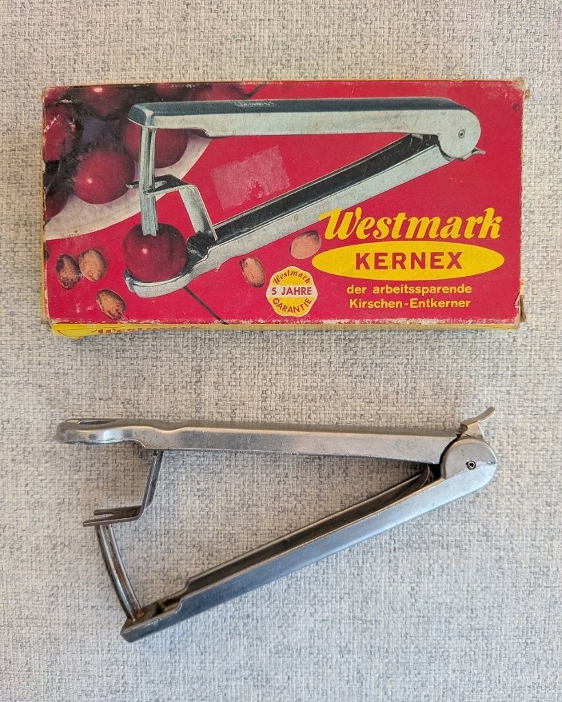 Vintage Westmark Kernex kersenontpitter originele verpakking, Antiek en Kunst, Verzenden