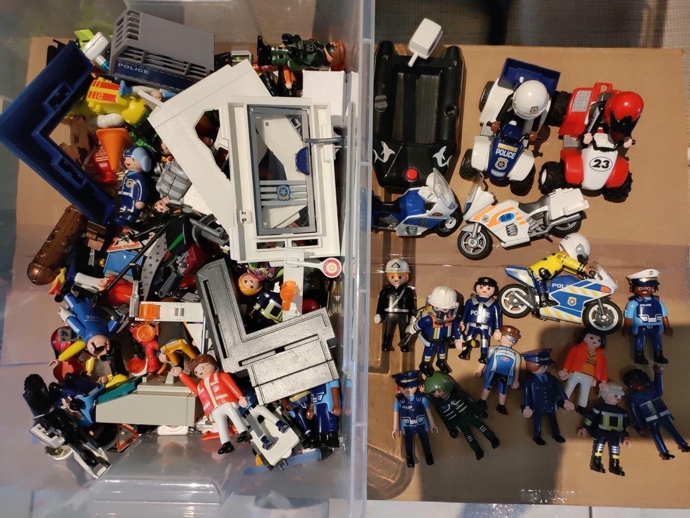 Lot de figurines et accessoires Playmobil, Enlèvement ou Envoi, Utilisé, Figurines