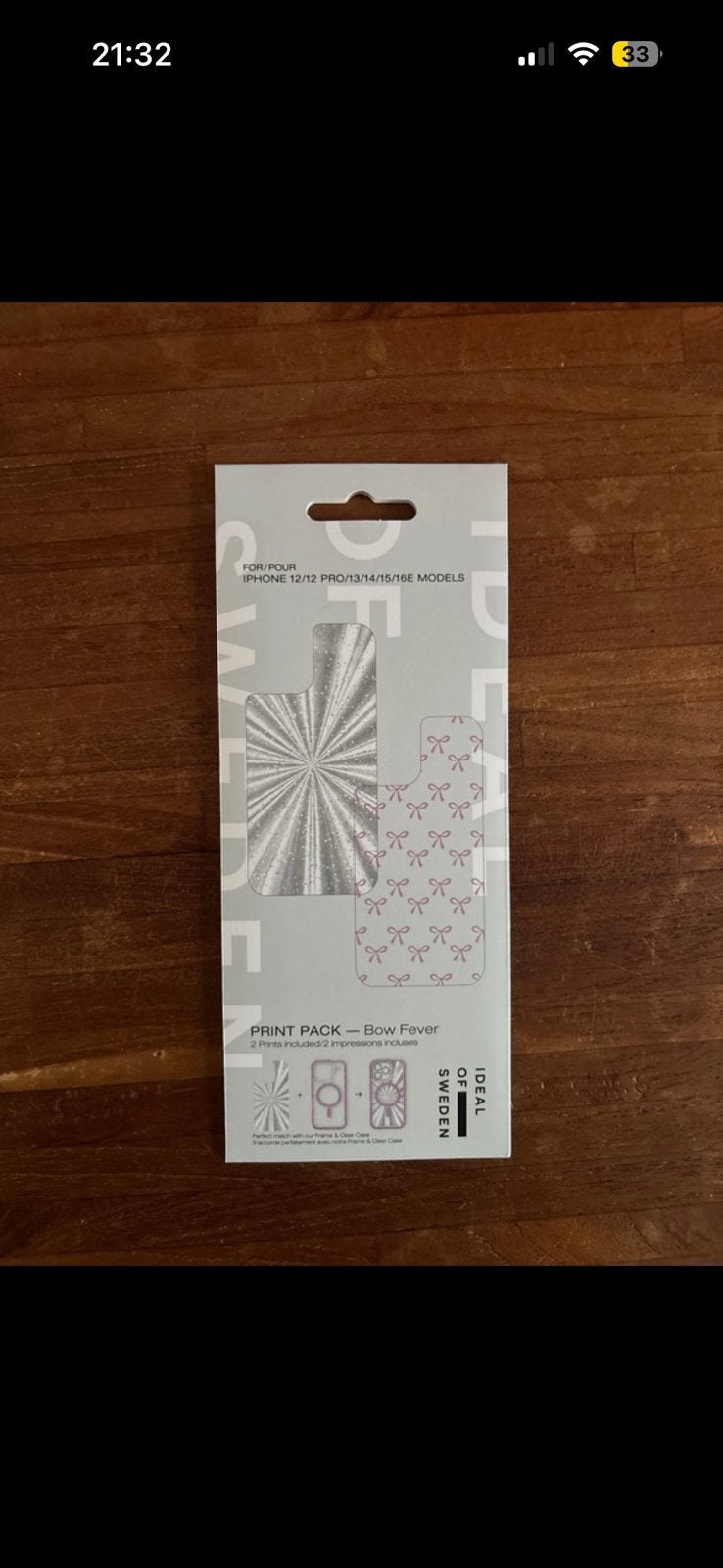 Ideal of sweden print pack, Ophalen, Zo goed als nieuw, Ideal of Sweden, IPhone 12