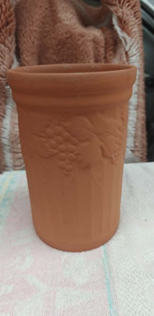 wijnkoeler in terracotta made in W.Germany, Ophalen of Verzenden, Zo goed als nieuw, Aardewerk, Overige typen