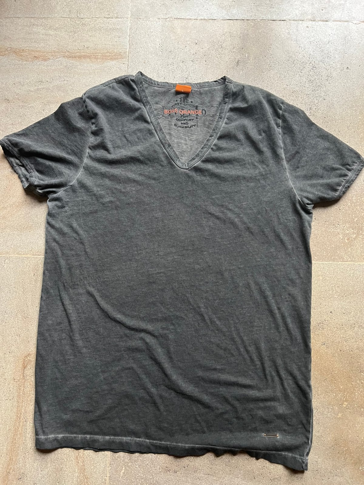 T-shirt Boss Orange maat Large, Kleding | Heren, Ophalen, Zo goed als nieuw, Maat 52/54 (L), Bruin