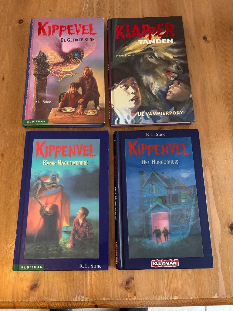 Kippevel Kippenvel Klappertanden spannende boeken 10+, Ophalen of Verzenden, Zo goed als nieuw, R.L. Stine