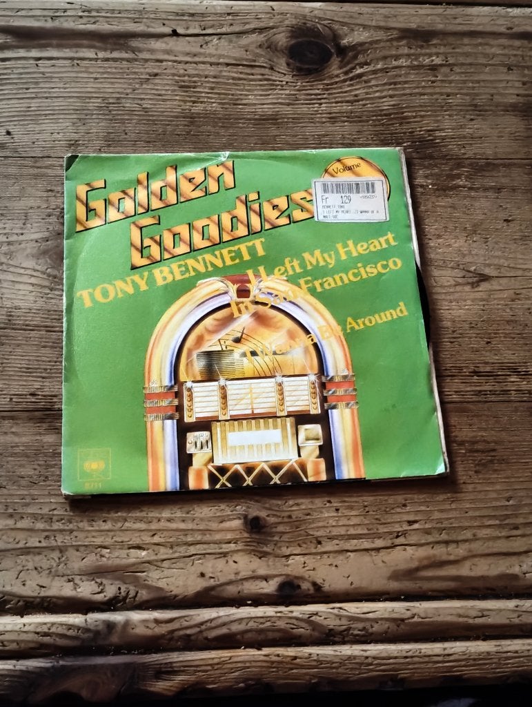 2 Singles van Tony Bennett, Gebruikt, 7 inch, Ophalen of Verzenden, EP