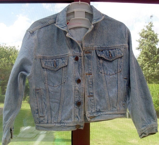 Jeansvest van Little David maat 10 jaar, Enfants & Bébés, Garçon ou Fille, Enlèvement ou Envoi, Little david, Utilisé