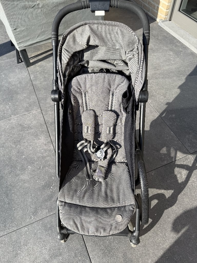 Poussette tout terrain Cybex Eezy S+2 & habillage pluie, Enlèvement, Utilisé, Poussette, Autres marques