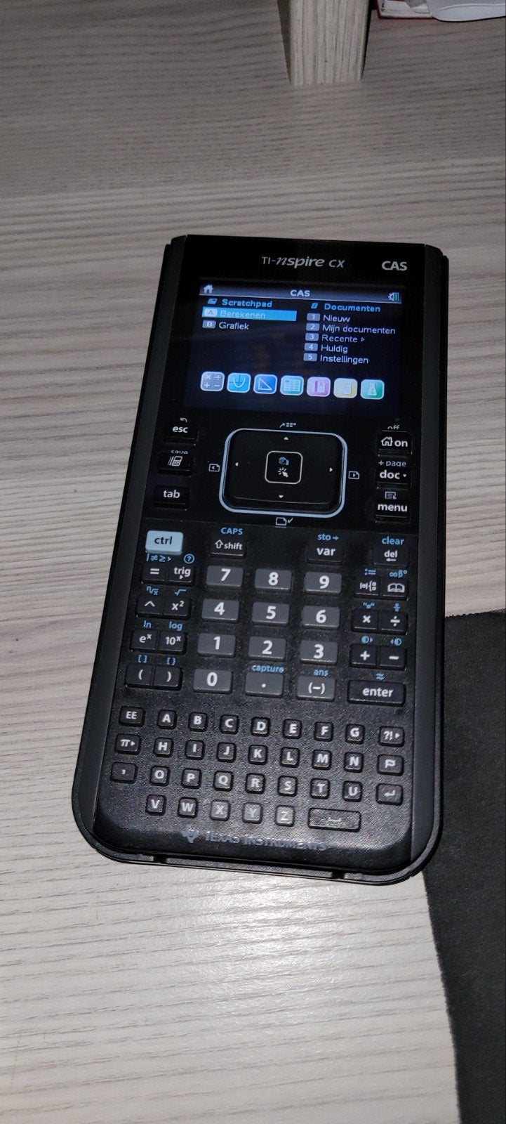 TI-nspire cx rekenmachine te koop, Divers, Enlèvement, Calculatrices graphique, Utilisé