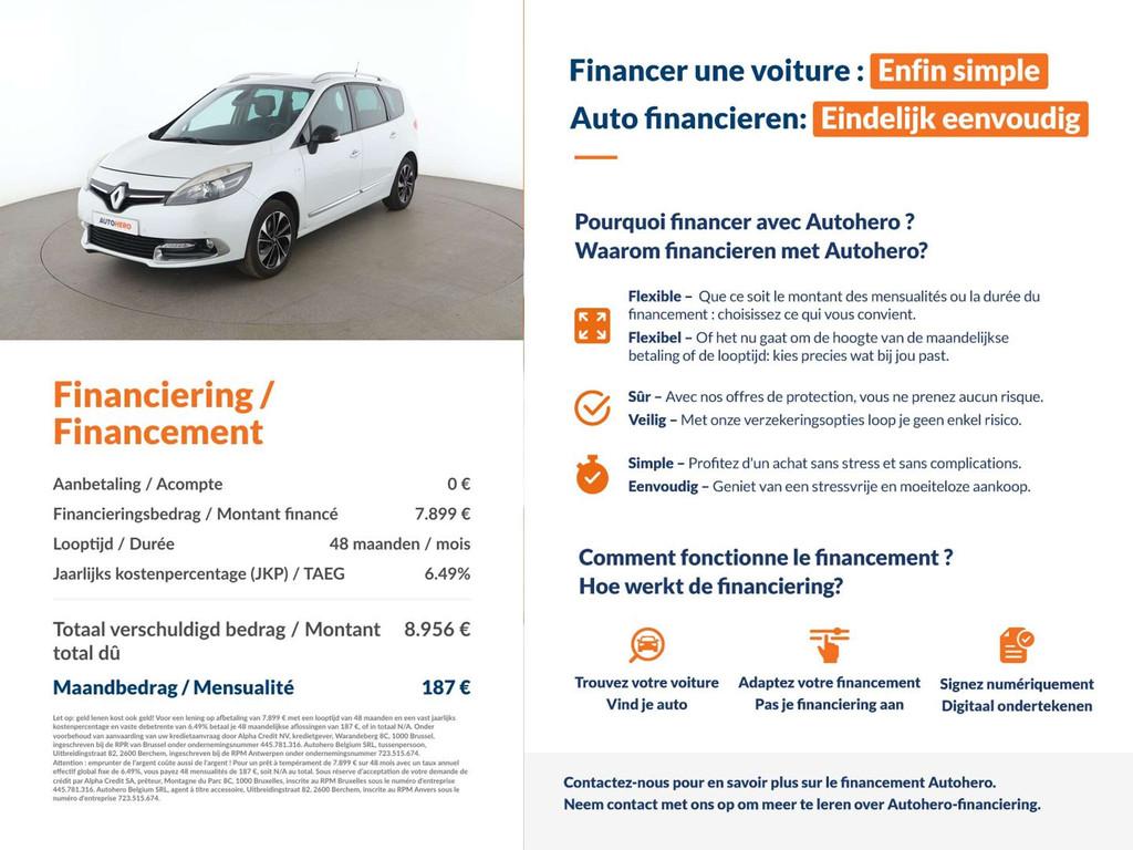 Renault Grand Scénic 1.2 TCe Energy BOSE Edition, Autos, Renault, 1197 cm³, Achat, Anti démarrage, 5 portes