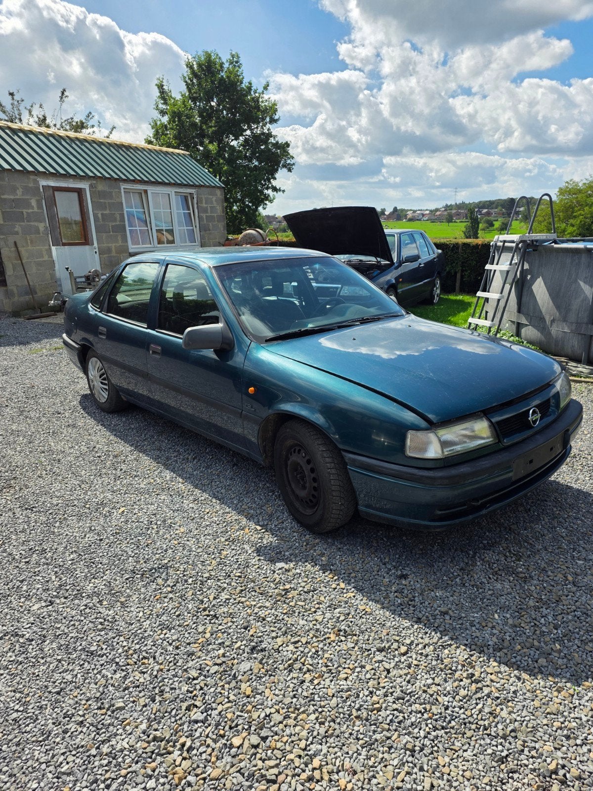 opel vectra A 1700 diesel 1994, Voorwielaandrijving, 4 deurs, 4 cilinders, Blauw