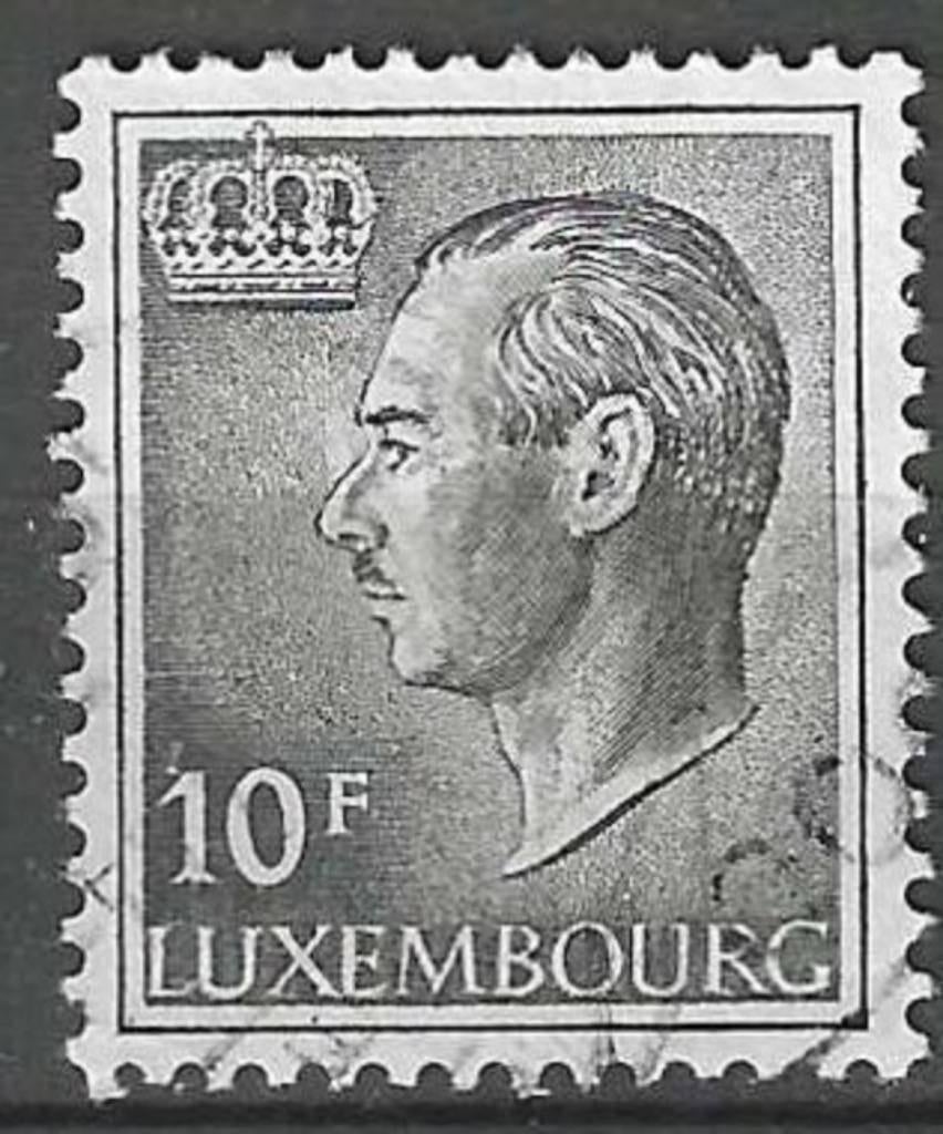 Luxembourg 1975 - Yvert 853 - Grand-Duc Jean (ST), Timbres & Monnaies, Timbres | Europe | Autre, Affranchi, Luxembourg, Envoi
