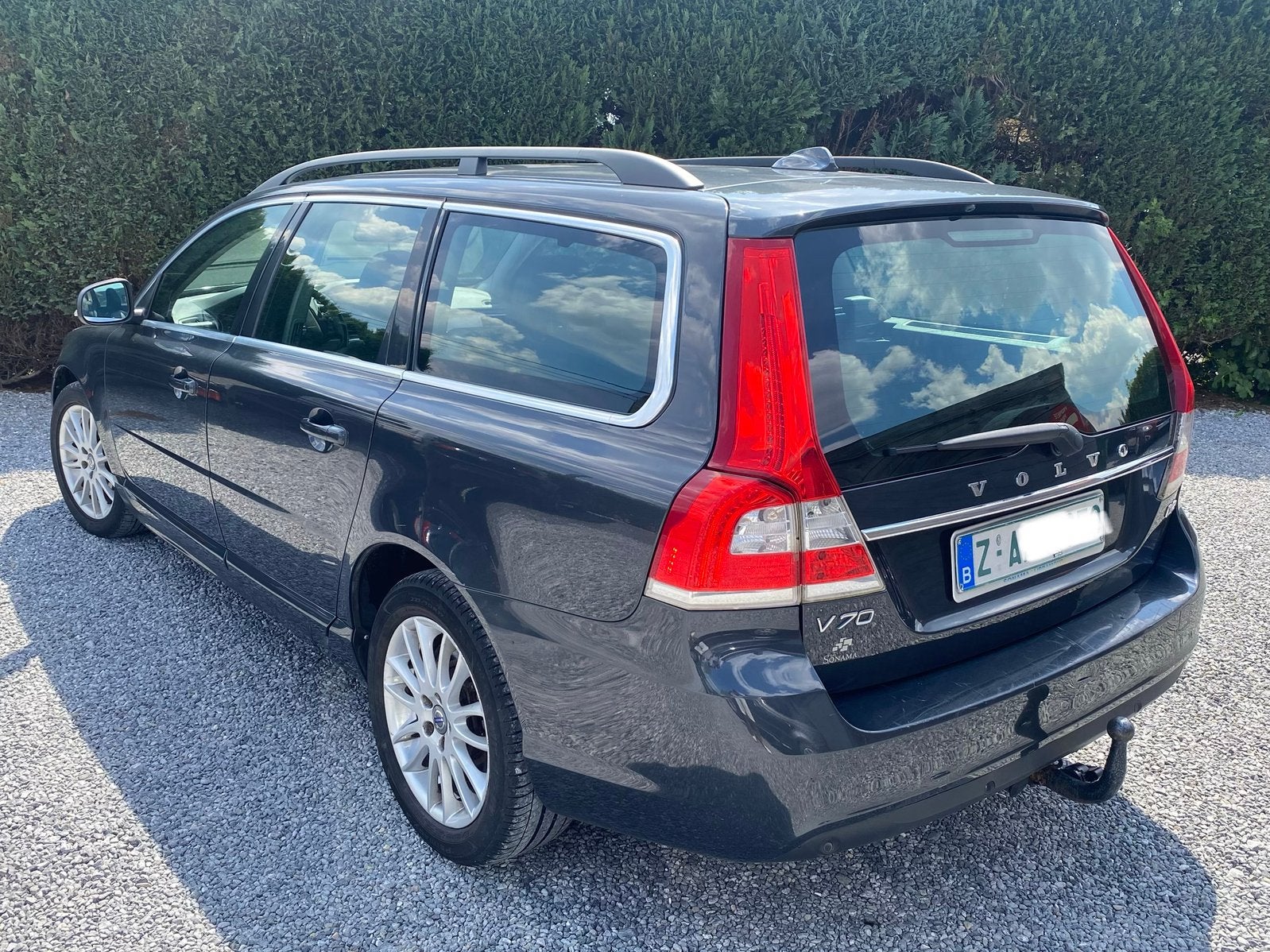 Volvo V70 2.0d euro6b, Autos, Volvo, Cuir, Argent ou Gris, Euro 6, Entreprise