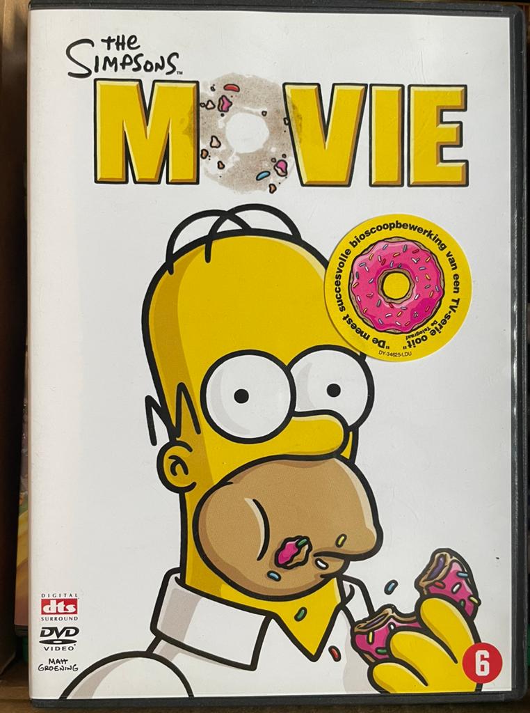 DVD The Simpsons Movie uit 2007, Ophalen of Verzenden, Zo goed als nieuw