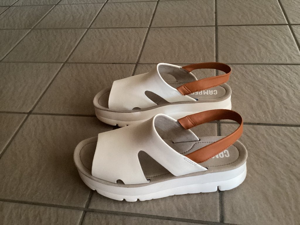 Sandalen Camper, Ophalen, Wit, Camper, Sandalen of Muiltjes