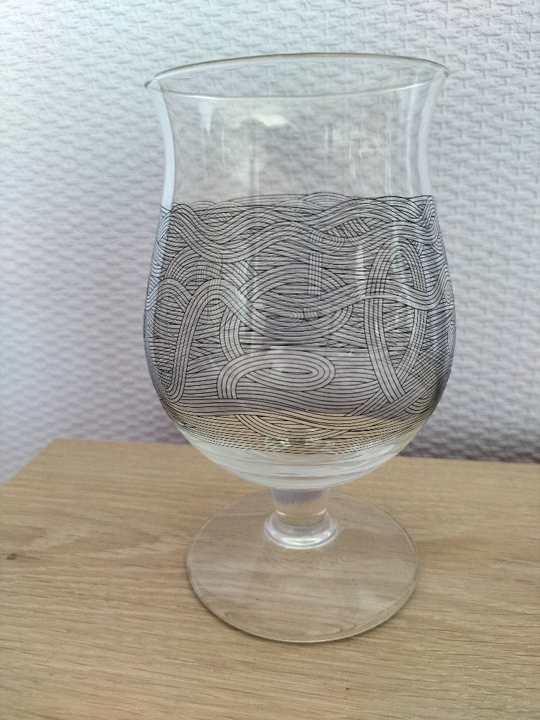 Duvelglas Emil Kozak, Ophalen of Verzenden, Zo goed als nieuw, Glas of Glazen, Duvel