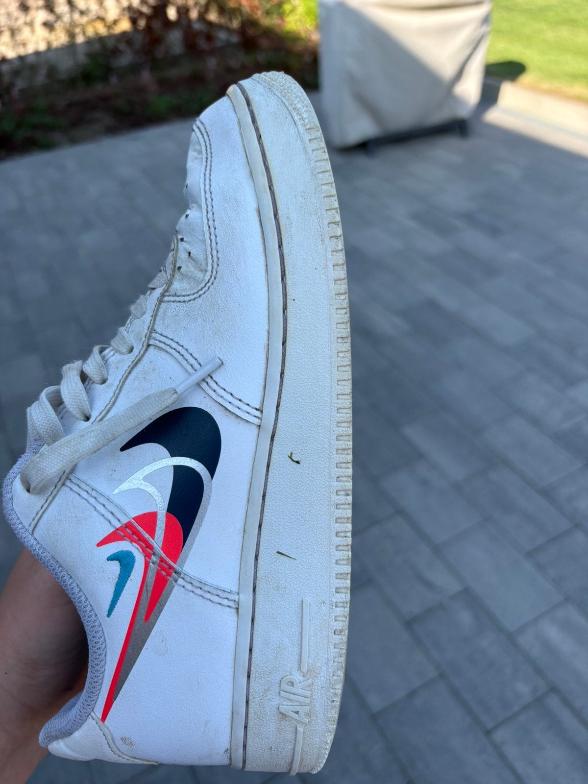 Nike air force 1, Kleding | Heren, Verzenden, Wit, Sneakers, Gedragen