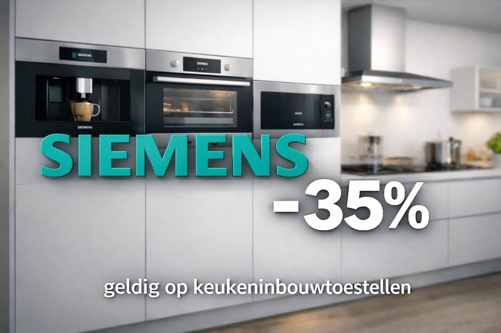 Siemens keuken inbouw apparatuur, Ophalen, Nieuw