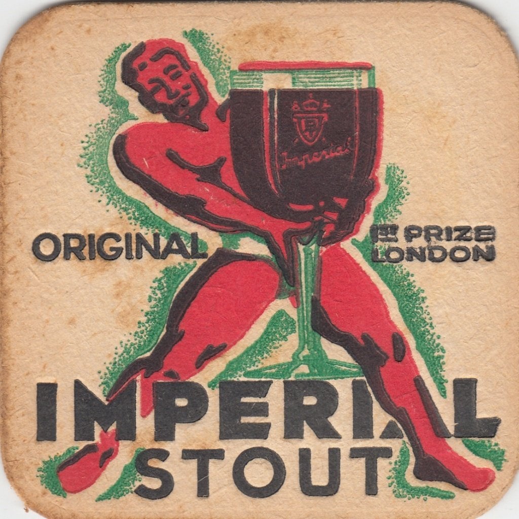 oud bierviltje imperial, Ophalen of Verzenden