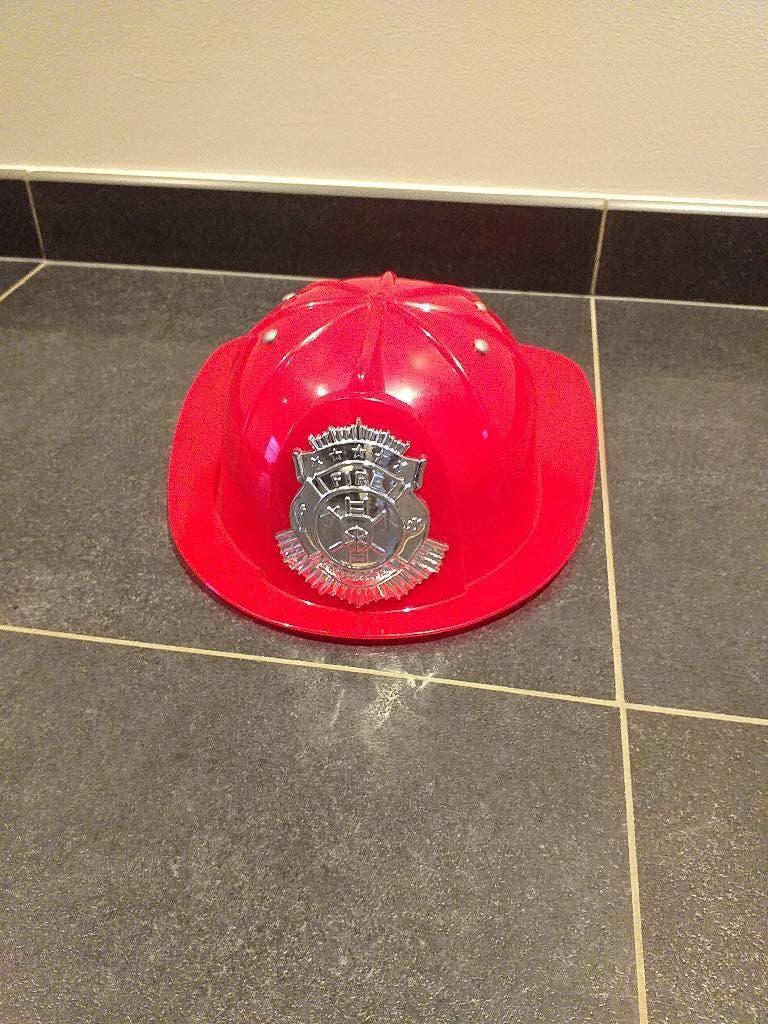 Brandweerhelm, Ophalen of Verzenden, Gebruikt, Jongen of Meisje