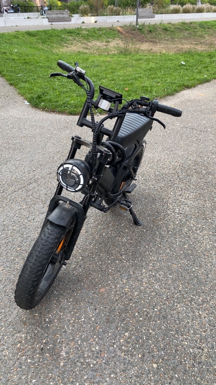Fatbike v20 pro, Ophalen, Zo goed als nieuw