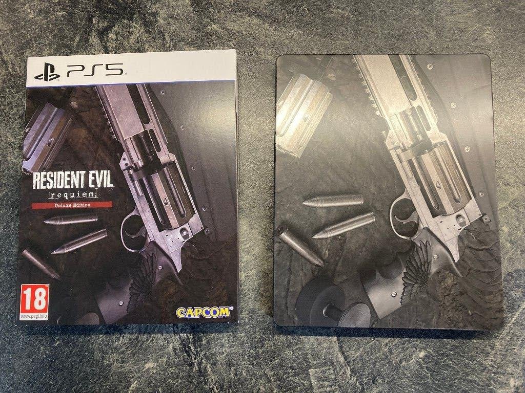 Vend Resident Evil Requiem PS5 deluxe édition (steelbook), Enlèvement, Comme neuf