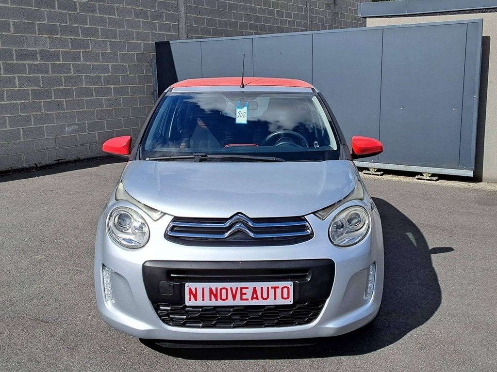 Citroën C1 C1 1.2 Airdream *CABRIO 57000KM AIRCO BLUETOOTH*, Argent ou Gris, Achat, Euro 6, Entreprise