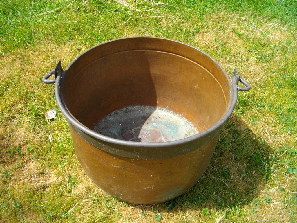koperen ketel, Ophalen, Koper