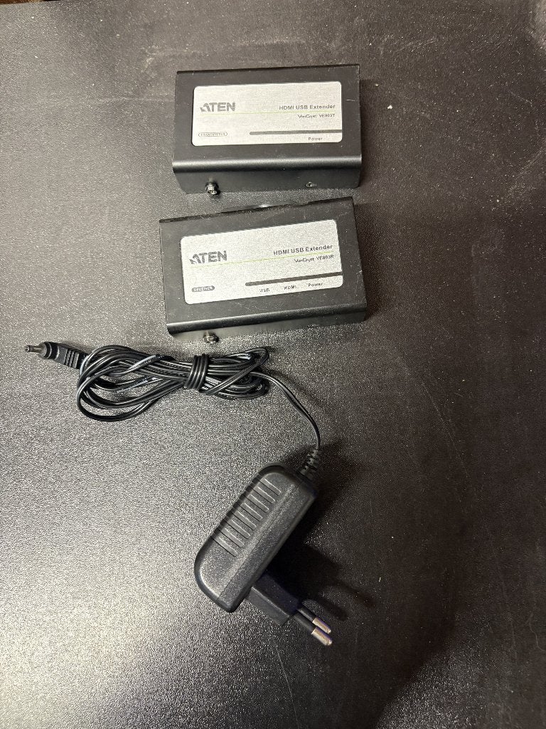 ATEN VE803 USB 2.0 HDMI Cat5 extender, Audio, Tv en Foto, Audiokabels en Televisiekabels, Ophalen, Zo goed als nieuw, 10 meter of meer
